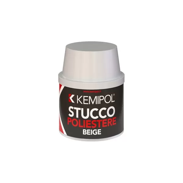 Kemipol STUCCO POLIESTERE SUPERCARTEGGIABILE BICOMPONENTE KEMIPOL 150 ML Art.15809