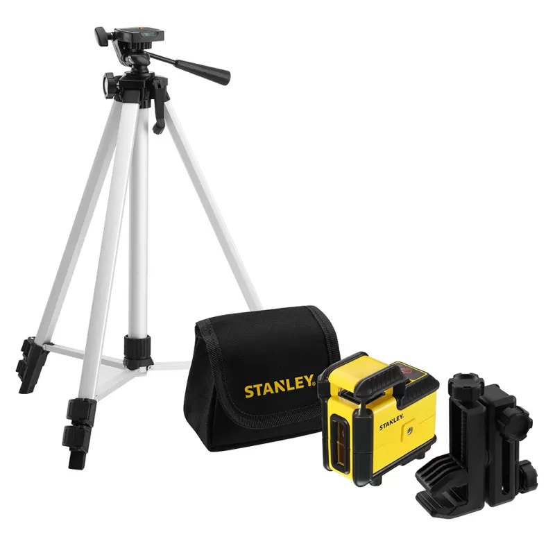 Stanley KIT LIVELLA LASER CROSS 360 + TREPPIEDE FOTOGRAFICO -
 Art. STHT77640-1