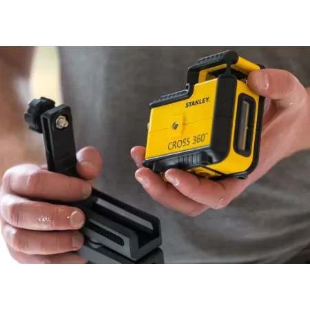 Stanley KIT LIVELLA LASER CROSS 360 + TREPPIEDE FOTOGRAFICO -
 Art. STHT77640-1 2