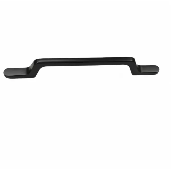  MANIGLIA PER MOBILI IN ALLUMINIO INTERASSE 96 MM COLORE NERO OPACO* - Art. 0853924616