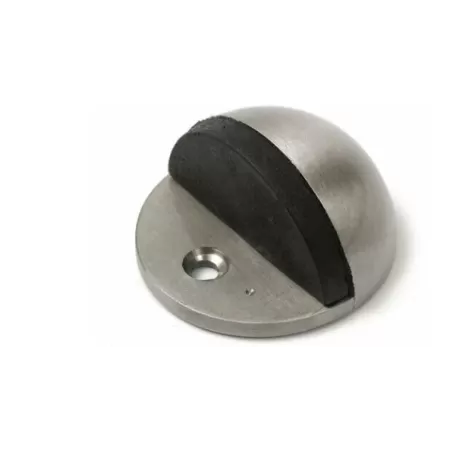 VI.TEL. FERMAPORTE NICHELSATINATO COMPRESO DI VITE E TASSELLO