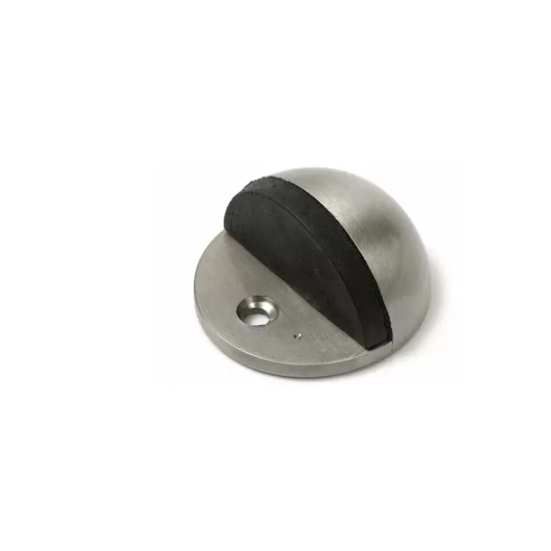 VI.TEL. FERMAPORTE NICHELSATINATO COMPRESO DI VITE E TASSELLO