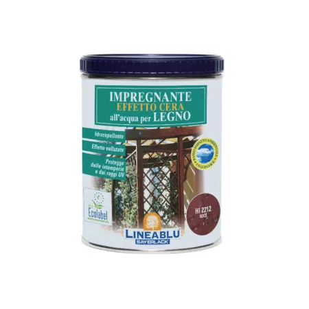 IMPREGNANTE ALL'ACQUA PER ESTERNO EFFETTO CERA COLORE TEAK/LARICE LT 0,75 Art.HI2217/00 0,75