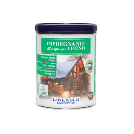 Sayerlack IMPREGNANTE ALL'ACQUA PER ESTERNO COLORE ROSSO 0,75 LT