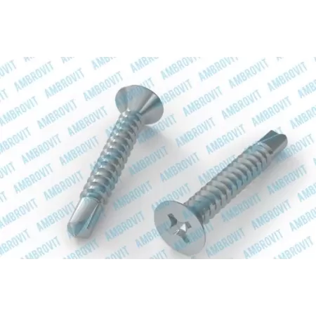 AMBROVIT VITI AUTOPERFORANTI 4,8X50 MM TESTA SVASATA PIANA PH2 ZINCATE 200 PEZZI