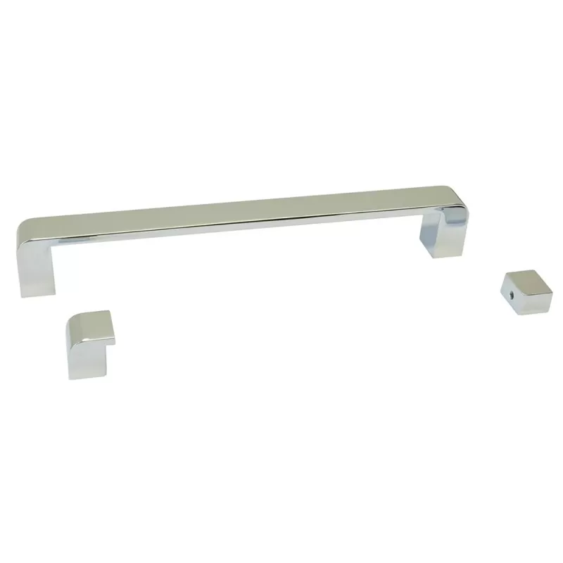 MANIGLIA BOX DOCCIA QUADRA IN ZAMA INTERASSE 256 MM RICAMBI ACCESSORI DOCCIA - Art. 08780929