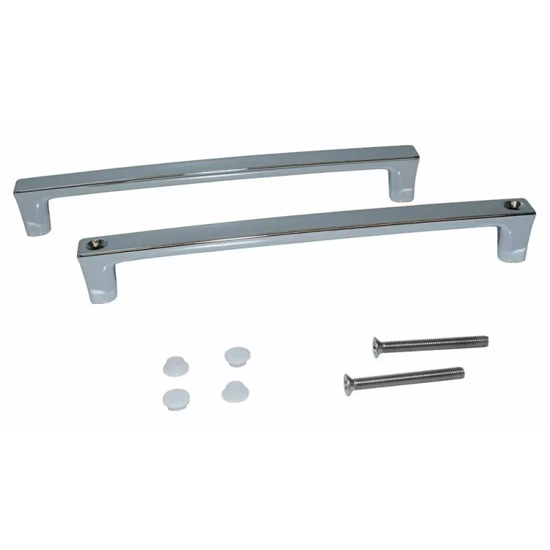 MANIGLIA BOX DOCCIA QUADRA IN ZAMA INTERASSE 160 MM RICAMBI ACCESSORI DOCCIA - Art. 08855729