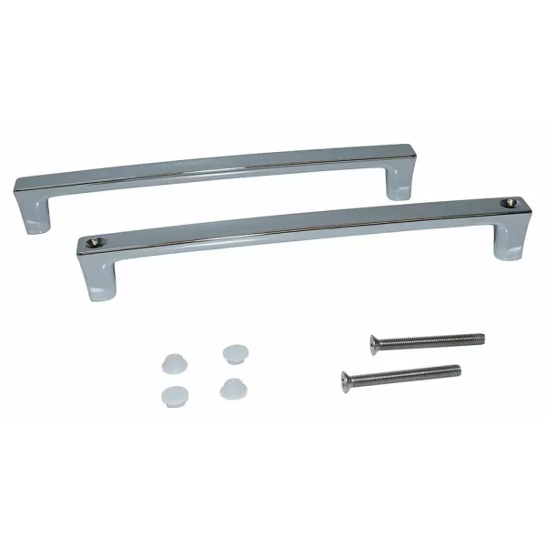 MANIGLIA BOX DOCCIA QUADRA IN ZAMA INTERASSE 160 MM RICAMBI ACCESSORI DOCCIA - Art. 08855729