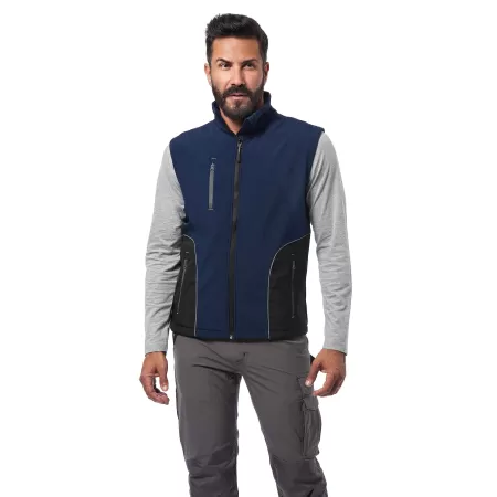 GILET SOFTSHELL BLU TAGLIA 3XL Art.KOALA/1-3XL