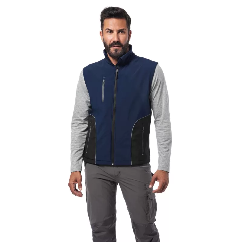 GILET SOFTSHELL BLU TAGLIA 3XL Art.KOALA/1-3XL