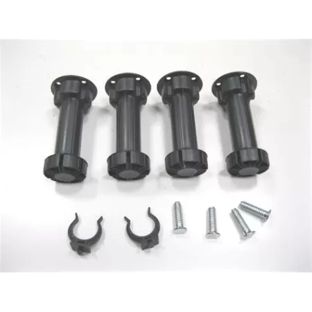  PIEDINI PER MOBILI REGOLABILI IN PVC ALTEZZA 150 MM KIT 4 PEZZI  Art.POL/504 150