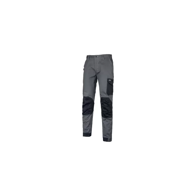 LOGICA PANTALONE DA LAVORO POLYCOTONE STRECTH GRIGIO/NERO RINFORZATO TAGLIA M