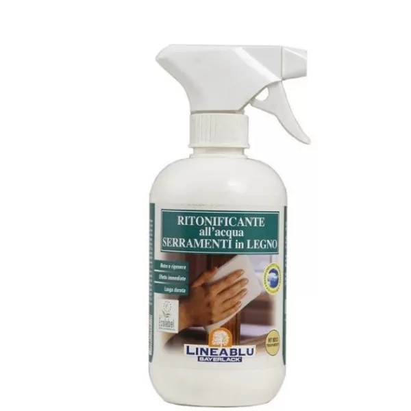 RITONIFICANTE ALL'ACQUA PER SERRAMENTI IN LEGNO SPRAY 500 ML HT8012/00-0,5

