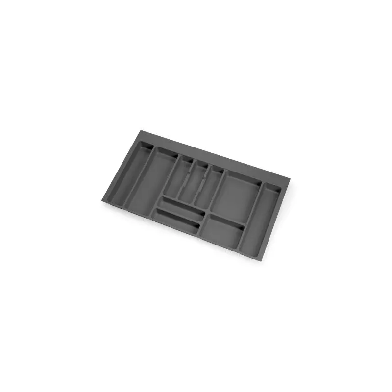  PORTAPOSATE PER CASSETTO DI CUCINA OPTIMA VERTEX/ CONCEPT 82,2X47,3 CM IN PLASTICA COLORE GRIGIO* Art.8333623