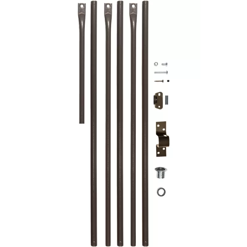 Moia KIT ASTE QUINTUPLICI MARRONE MARTELLATO - Art. 100Q