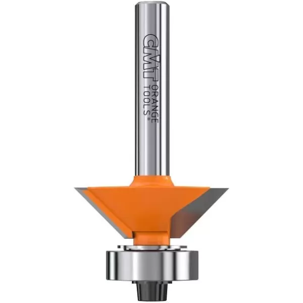 Cmt FRESA PER SMUSSARE CON CUSCINETTO HW Z2 S=6 D=27X5.5X51 A=45^ DX - Art. 710.260.11