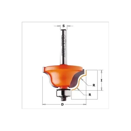 Cmt FRESA PROFILATA CON CUSCINETTO HW S=6 D=28.7 R=4 DX - Art. 740.270.11