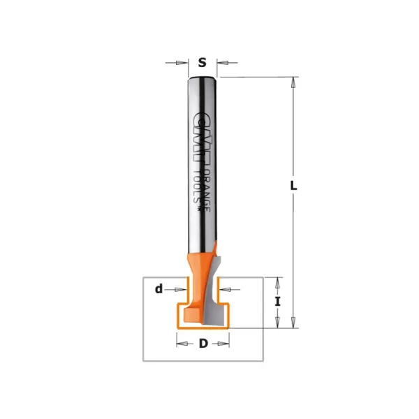 Cmt FRESA PER SERRATURE HW Z1 S=6 D=4.76X6.35/9.5X4.76 L=54 DX Art.750.001.11 
FRESE PER SERRATURE