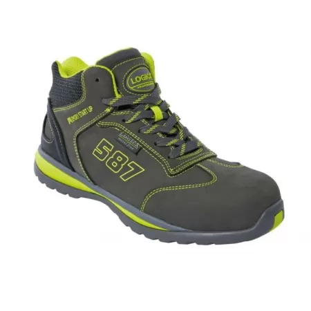 Logica Professional SCARPE ANTINFORTUNISTICHE ALTE GRIGIA/VERDE NABUK S3 NUMERO 42 - Art. PLANET-42