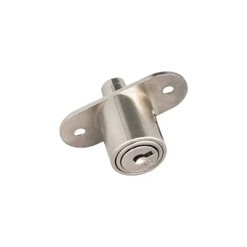 Moia SERRATURA A PULSANTE, A LAMELLE, NICHELATA 2 ESTRAZIONI NON AUTOMATICA DIAMETRO 20 MM Art.163500