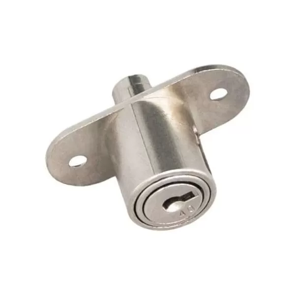 Moia SERRATURA A PULSANTE, A LAMELLE, NICHELATA 2 ESTRAZIONI NON AUTOMATICA DIAMETRO 20 MM Art.163500