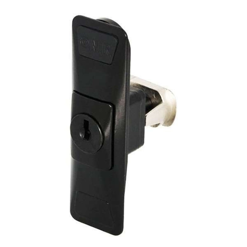 Moia SERRATURA A PULSANTE, A LAMELLE  PER PORTE SCORREVOLI NERA - Art. 160551