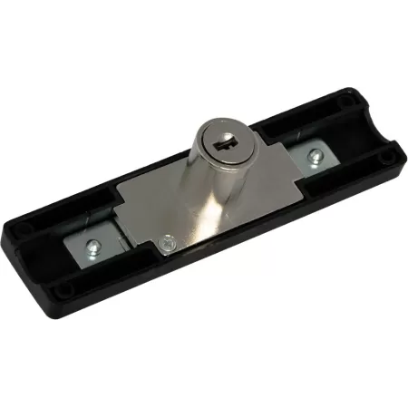 Moia SERRATURA CREMONESE PER MOBILI A DUE PUNTI A LAMELLE PLASTICA NERA - Art. 240415