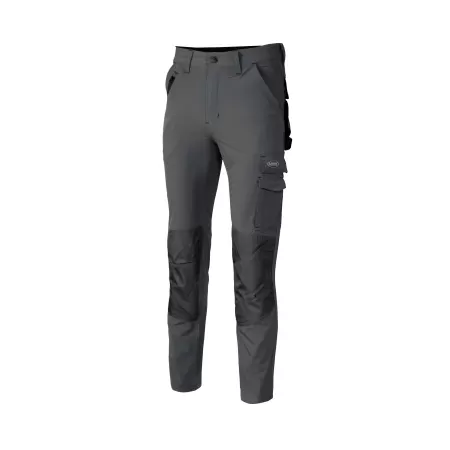 Logica Professional PANTALONE DA LAVORO TECNICO SUPER STRETCH GRIGIO TAGLIA XL - Art. CICLONE2-XL
