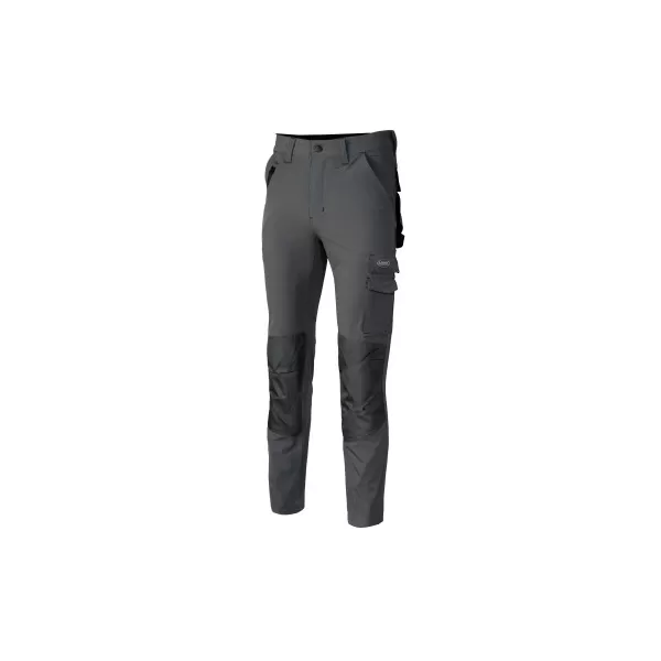 Logica Professional PANTALONE DA LAVORO TECNICO SUPER STRETCH GRIGIO TAGLIA XL - Art. CICLONE2-XL