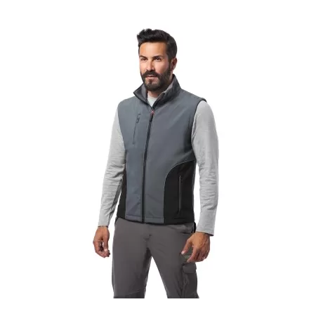 LOGICA GILET SOFTSHELL GRIGIO SCURO TAGLIA L - Art. KOALA/2-L