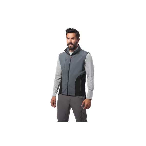 LOGICA GILET SOFTSHELL GRIGIO SCURO TAGLIA L - Art. KOALA/2-L