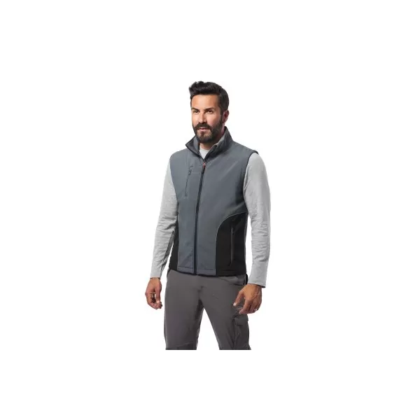 LOGICA GILET SOFTSHELL GRIGIO SCURO TAGLIA XL - Art. KOALA/2-XL
