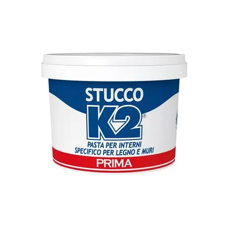 Prima STUCCO PRONTO PER MOBILI INFISSI E MURI BIANCO K2 KG 1 - Art. 21322