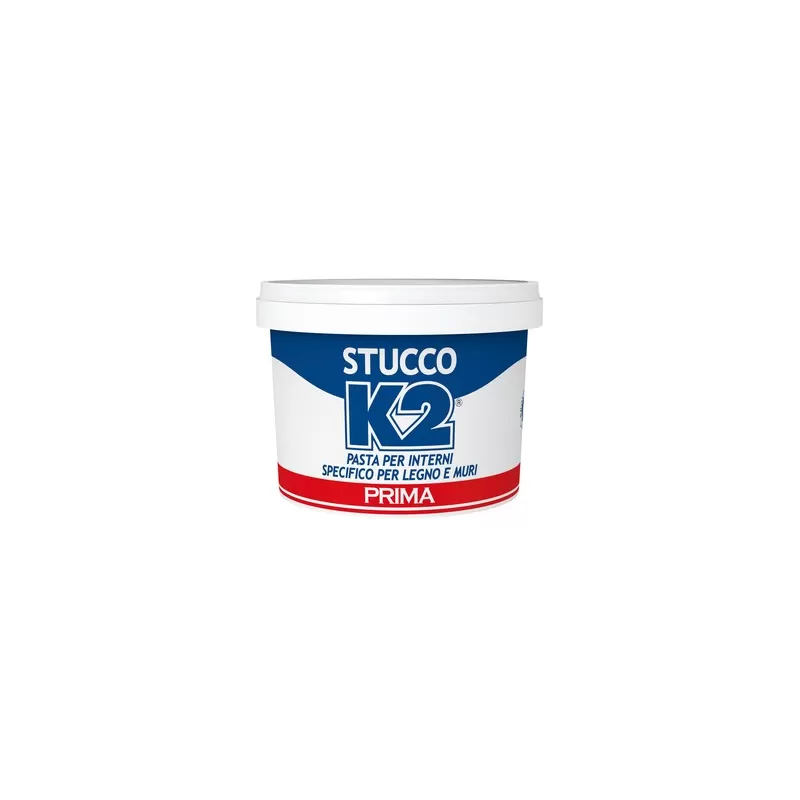 Prima STUCCO PRONTO PER MOBILI INFISSI E MURI BIANCO K2 KG 1 - Art. 21322