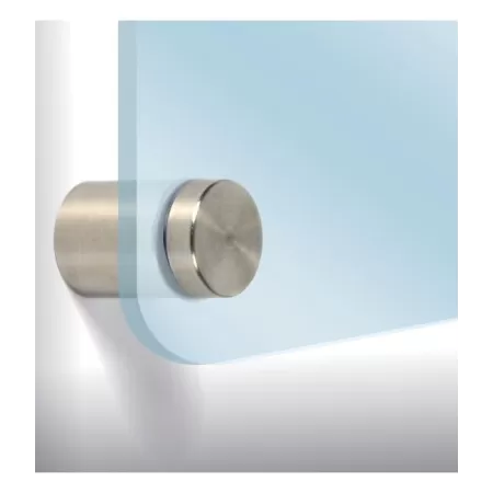 VI.TEL. DISTANZIALI PER TARGHE DIAMETRO 30X25 MM COLORE NICHELSATINATO - Art. D0151 51