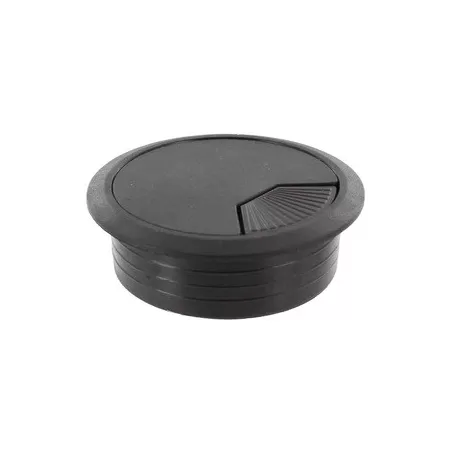 Passacavo in plastica diametro 60 mm colore nero umipas