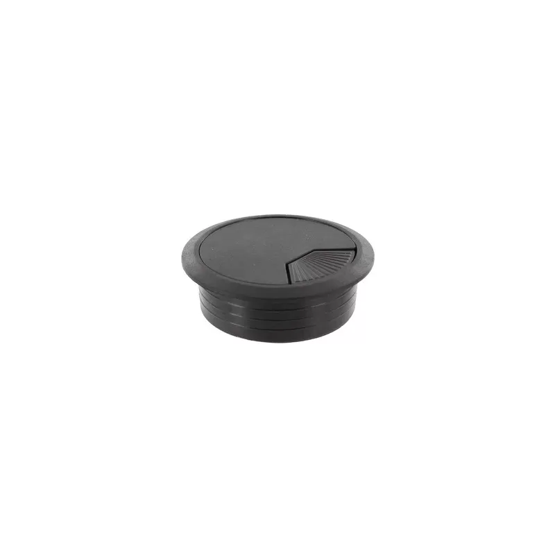 Passacavo in plastica diametro 60 mm colore nero umipas