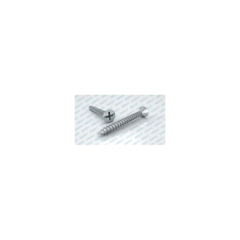 Ambrovit VITI INOX TRUCIOLARI 5X80/60 MM TESTA SVASATA PIANA 100 PEZZI
