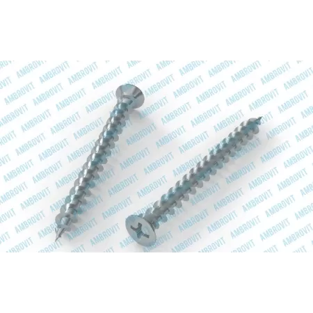 Ambrovit VITI PER SERRAMENTI IN PVC TSPG 4,3X25 PH TUTTO FILETTO 1000 PEZZI* - Art. 01010 4,3X25 TG51