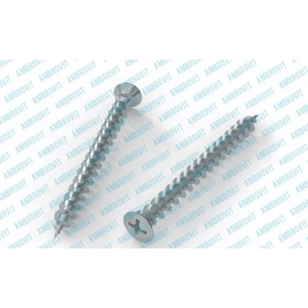 Ambrovit VITI PER SERRAMENTI IN PVC TSPG 4,3X25 PH TUTTO FILETTO 1000 PEZZI* - Art. 01010 4,3X25 TG51