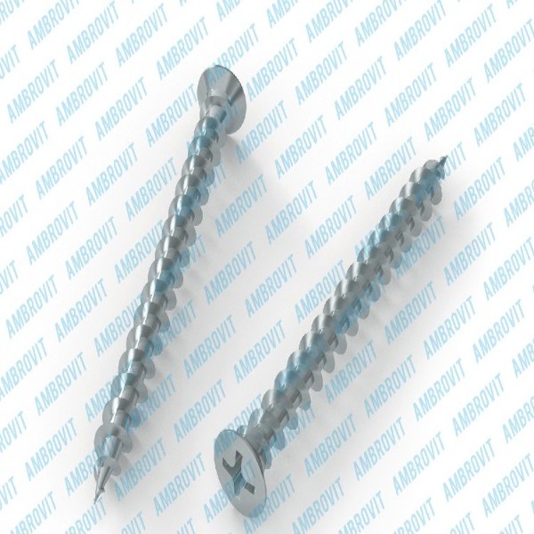 Ambrovit VITI PER SERRAMENTI IN PVC TSPG 4,3X45 PH TUTTO FILETTO 500 PZ* Art.01010 4,3X45 TG51