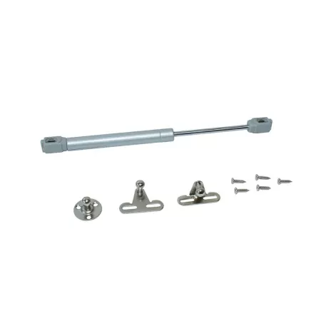 BRACCETTO PISTONE A GAS PER ANTE A RIBALTA 270X16 MM 100N 10 KG ARGENTO - Art. E0027N 50