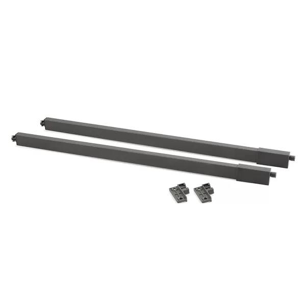 Emuca KIT ASTINE PER CASSETTI, PROF. 350 MM, ACCIAIO, GRIGIO ANTRACITE* - Art. 3110235