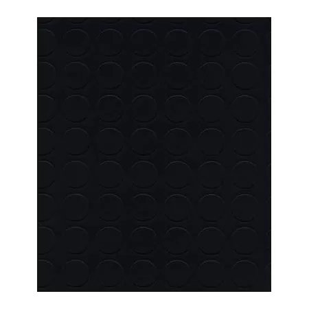 EFFE TAPPETO PVC A BOLLI COLORE NERO ALTEZZA 100 CM SPESSORE 1 MM LUNGHEZZA 1 METRO