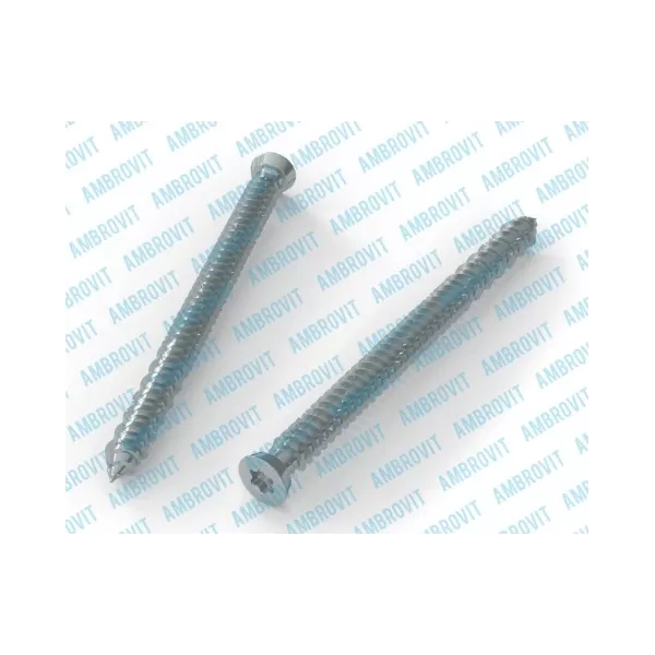 Ambrovit VITI PER CALCESTRUZZO TESTA SVASATA PIANA 7,5X82 MM TX30 PEZZI 100* Art.07072 7,5X82 TG51
Viti per Cemento 7,5x82 Torx