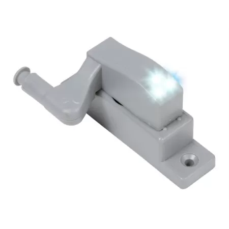 VI.TEL. LUCE A LED PER MOBILE DA APPLICARE SU CERNIERA COLORE GRIGIO