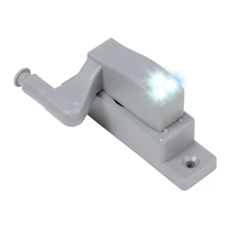 Luce LED per mobili a cerniera – Grigio installazione semplice umipas