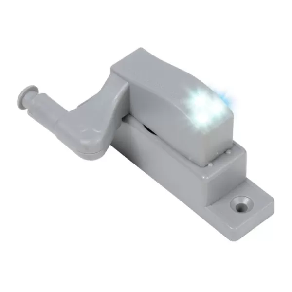 Luce LED per mobili a cerniera – Grigio installazione semplice umipas