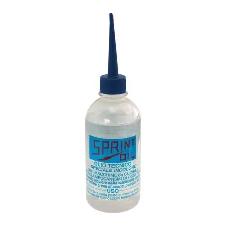 OLIO SPRINT KIBO OLIO INCOLORE PER MACCHINE DA CUCIRE E DA SCRIVERE 125 ML - Art. 8390524