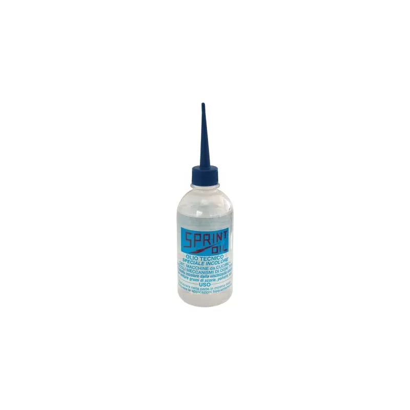 OLIO SPRINT KIBO OLIO INCOLORE PER MACCHINE DA CUCIRE E DA SCRIVERE 125 ML - Art. 8390524